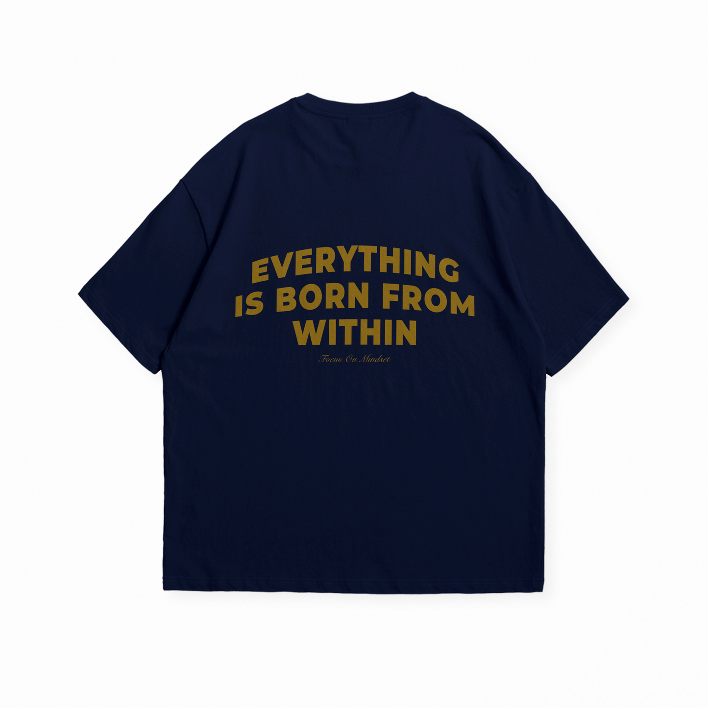 BORN Oversize Navy Tee