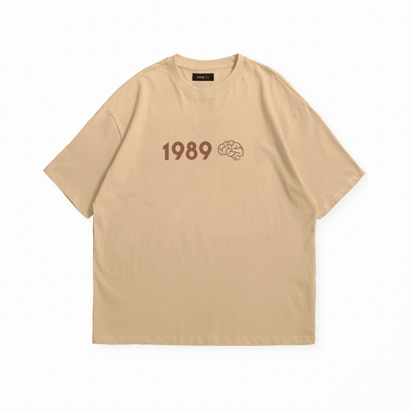 BORN Oversize Beige Tee