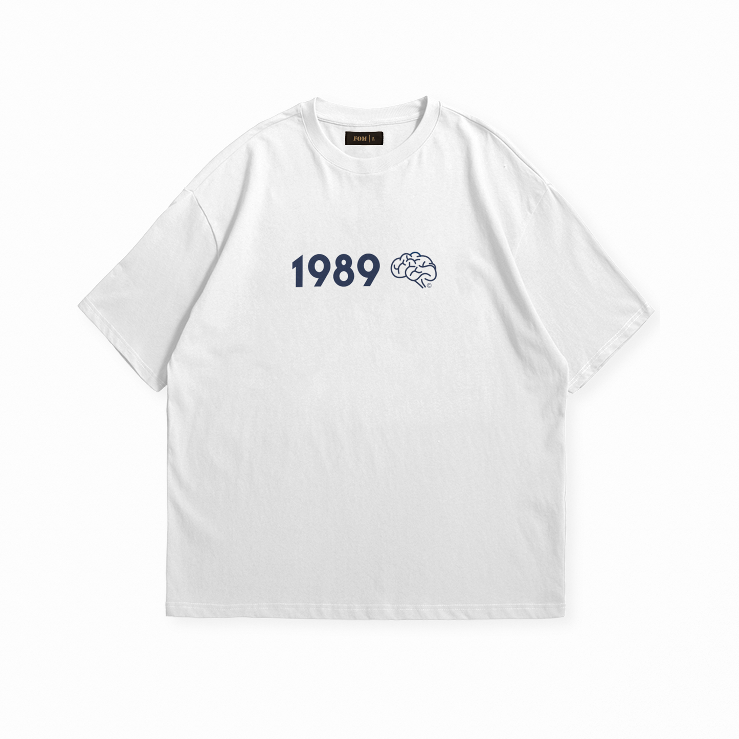 BORN Oversize White Tee