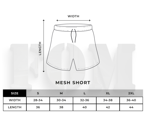 Inspired Mesh Short