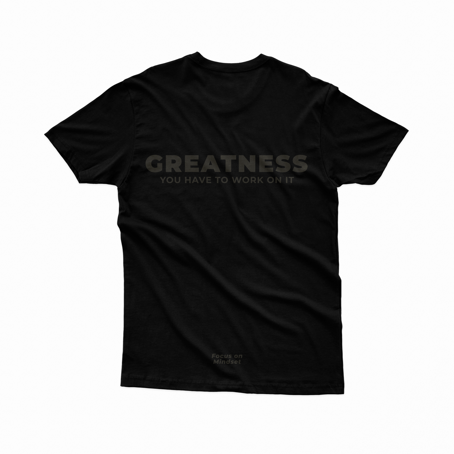 GREATNESS Black TEE